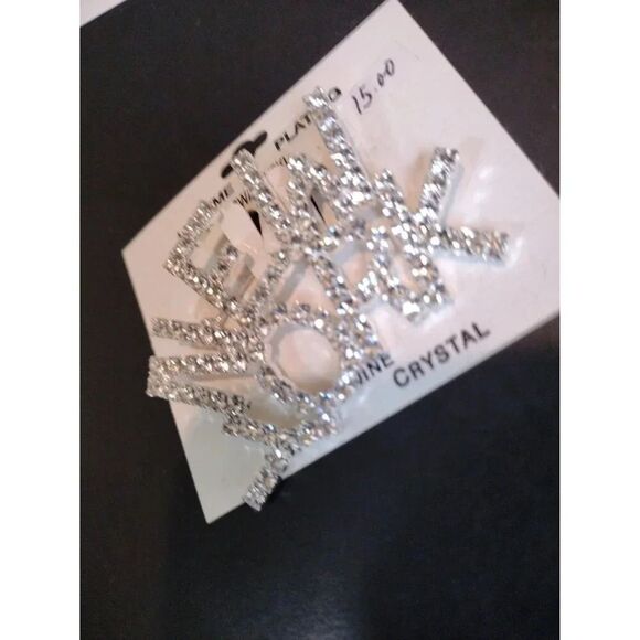 Swarovski Crystal New York brooch - Picture 3 of 4